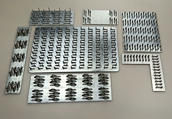 quality 100mm Dikdörtgen Galvanize Ahşap Çerçeve Çete Çivileri Korozyona Dirençli factory