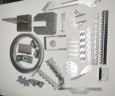 H2.5A Sağ Kravat 18 ölçümlü galvanizli ağır yüklü kasırga kayışları ve rafları Ahşap için bağlar