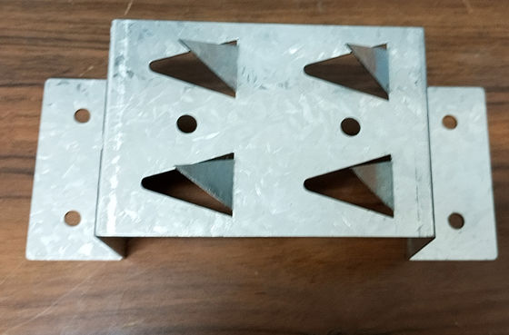 Akustik Köşe Çakma Klipleri, Akustik Paneller için Gümüş Metal Montaj Klemleri, Duvar Ses yalıtım kurulum donanımı